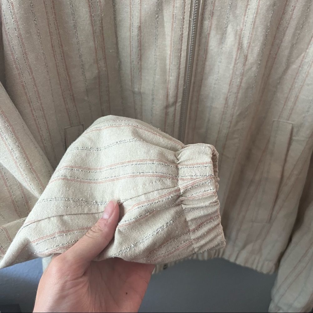 Zara Tweed Bomber Jacket - Picture 5 of 5